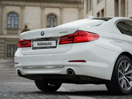 BMW 520 2018 года за 13 800 000 тг. в Алматы – фото 11