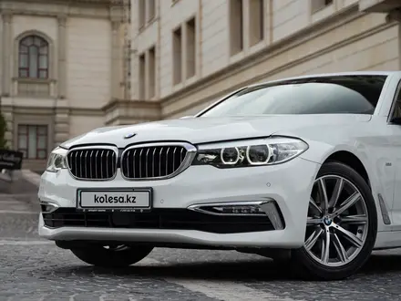 BMW 520 2018 года за 13 800 000 тг. в Алматы – фото 6