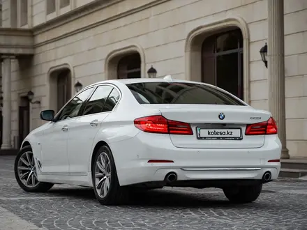 BMW 520 2018 года за 13 800 000 тг. в Алматы – фото 9