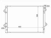 Радиатор Двигателя за 37 500 тг. в Шымкент