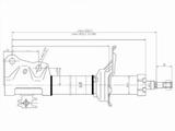 Стойка передняя за 15 850 тг. в Алматы