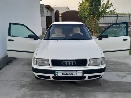 Audi 80 1992 года за 1 800 000 тг. в Туркестан – фото 4