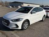 Hyundai Elantra 2018 года за 7 400 000 тг. в Алматы