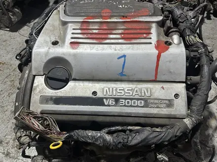 Двигатель Nissan Cefiro Maxima Cedric VQ30 DE 3.0l за 550 000 тг. в Караганда – фото 3