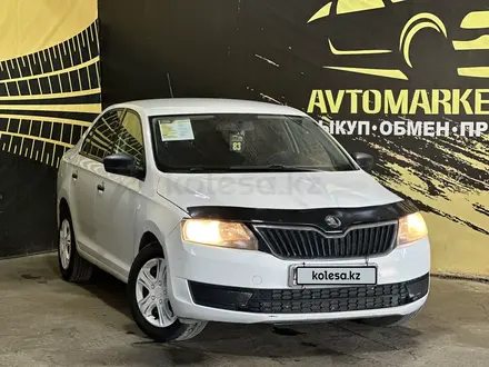 Skoda Rapid 2013 года за 3 950 000 тг. в Актобе – фото 3