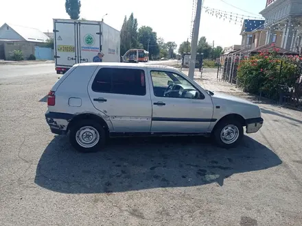 Volkswagen Golf 1993 года за 410 000 тг. в Тараз – фото 2