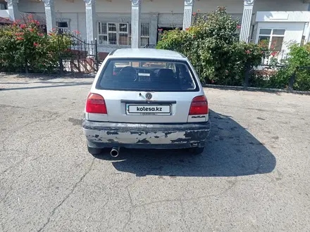 Volkswagen Golf 1993 года за 410 000 тг. в Тараз – фото 4