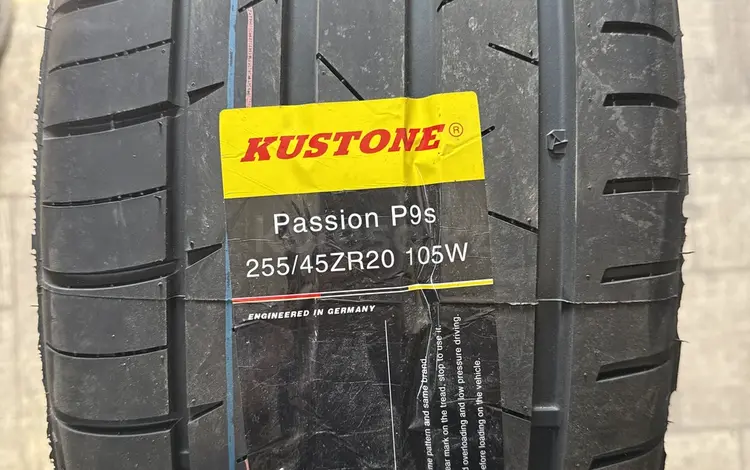 255/45/20 Kustone Passion P9S за 35 500 тг. в Алматы