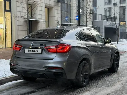 BMW X6 2016 года за 19 500 000 тг. в Алматы – фото 4