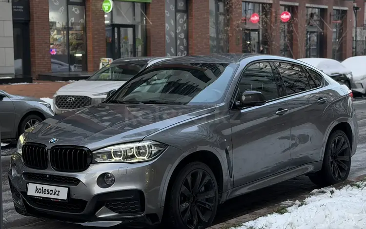 BMW X6 2016 года за 19 500 000 тг. в Алматы