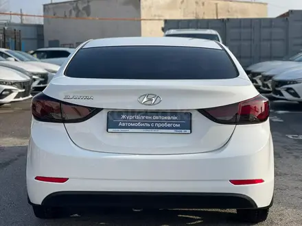 Hyundai Elantra 2014 года за 6 590 000 тг. в Шымкент – фото 3