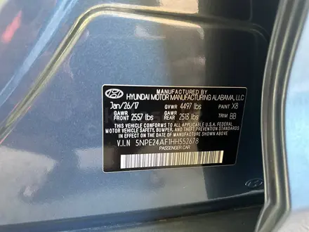 Hyundai Sonata 2017 года за 9 000 000 тг. в Шымкент – фото 15