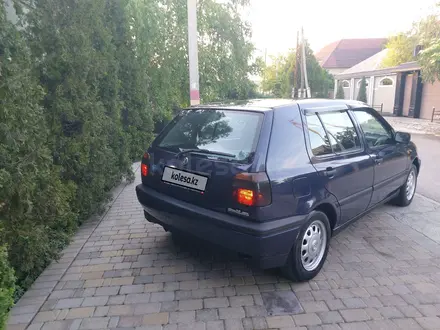 Volkswagen Golf 1994 года за 1 550 000 тг. в Тараз – фото 18