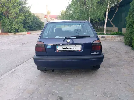 Volkswagen Golf 1994 года за 1 550 000 тг. в Тараз – фото 21