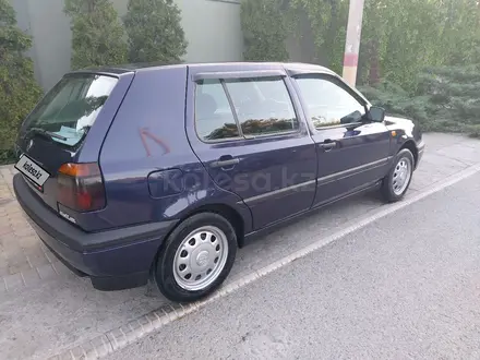 Volkswagen Golf 1994 года за 1 550 000 тг. в Тараз – фото 8
