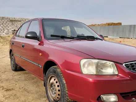 Hyundai Accent 2004 года за 1 650 000 тг. в Байконыр – фото 15