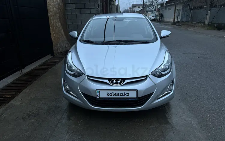 Hyundai Elantra 2014 года за 6 600 000 тг. в Шымкент