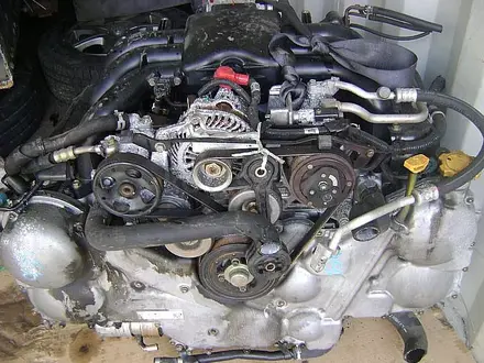 Двигатель Subaru Legacy Outback EZ30, FB25, FB20, EJ25, EJ20, EJ18, EJ16 за 444 000 тг. в Алматы – фото 8
