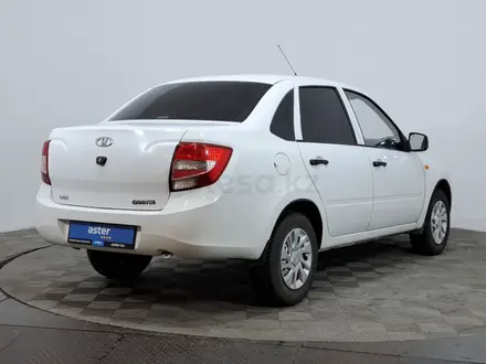 ВАЗ (Lada) Granta 2190 2013 года за 2 500 000 тг. в Астана – фото 5