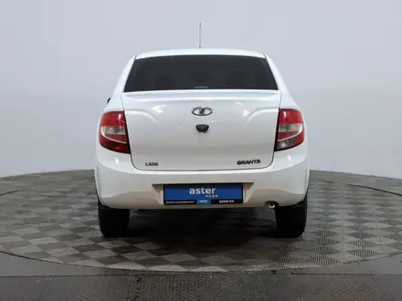 ВАЗ (Lada) Granta 2190 2013 года за 2 500 000 тг. в Астана – фото 6