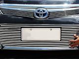 Накладка на решетку бампера и радиатора (хром нержавейка) Camry 55 за 38 000 тг. в Астана – фото 2