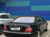 Mercedes-Benz S 500 2001 года за 3 550 000 тг. в Алматы – фото 4