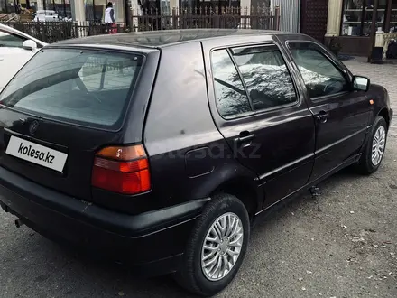 Volkswagen Golf 1992 года за 1 400 000 тг. в Тараз – фото 7