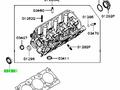 Сальник распредвала Mitsubishi 6G72 6G74 6G75 4D56 Оригинал за 3 000 тг. в Алматы – фото 4