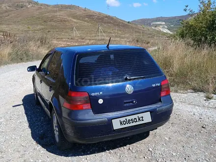 Volkswagen Golf 2002 года за 2 300 000 тг. в Усть-Каменогорск – фото 4