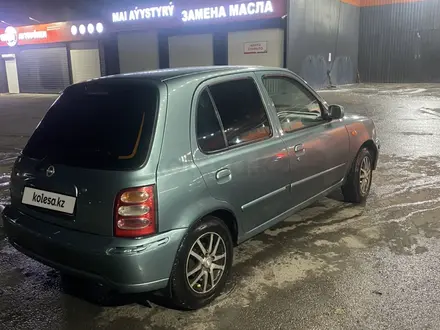 Nissan Micra 2001 года за 1 900 000 тг. в Алматы – фото 3