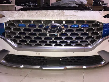 Hyundai Santa Fe TM 2020-2022 бампер в сборе за 10 000 тг. в Алматы