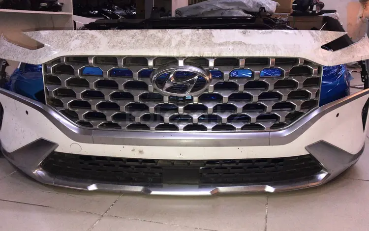 Hyundai Santa Fe TM 2020-2022 бампер в сборе за 10 000 тг. в Алматы
