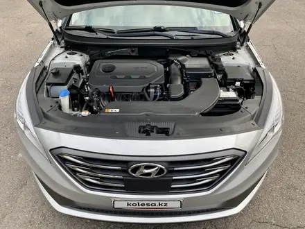 Hyundai Sonata 2017 года за 10 000 000 тг. в Алматы – фото 29