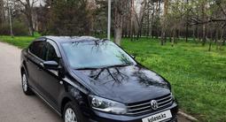 Volkswagen Polo 2016 года за 6 950 000 тг. в Алматы – фото 2