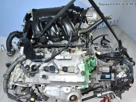 Двигатель Toyota 3.5 24V 2GR-FE 2WD 4WD за 900 000 тг. в Тараз – фото 2