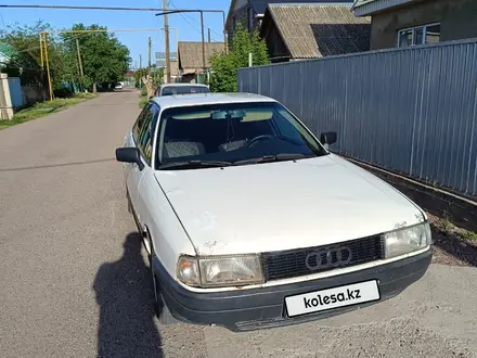 Audi 80 1991 года за 750 000 тг. в Мерке – фото 4