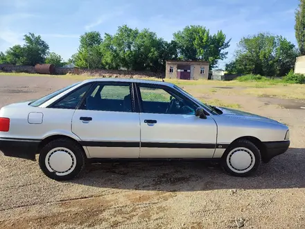 Audi 80 1990 года за 1 500 000 тг. в Тараз – фото 4