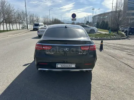 Mercedes-Benz GLE Coupe 43 AMG 2017 года за 29 000 000 тг. в Алматы – фото 5