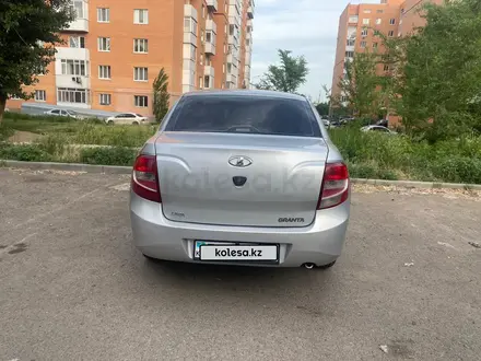 ВАЗ (Lada) Granta 2190 2012 года за 2 650 000 тг. в Костанай – фото 2