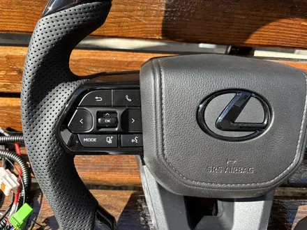 Руль Lexus RX NX ES GS LX IS с подогревом/руль лексус обогрев за 160 000 тг. в Актобе – фото 4