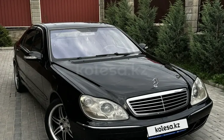 Mercedes-Benz S 430 2002 годаүшін4 500 000 тг. в Алматы