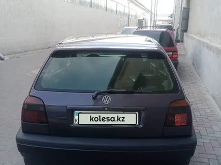 Volkswagen Golf 1993 года за 2 000 000 тг. в Тараз – фото 2