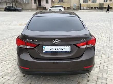 Hyundai Elantra 2014 года за 4 300 000 тг. в Актау – фото 4