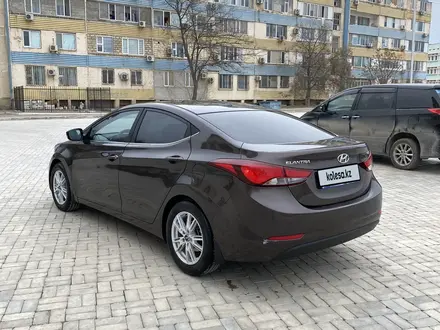 Hyundai Elantra 2014 года за 4 300 000 тг. в Актау – фото 3