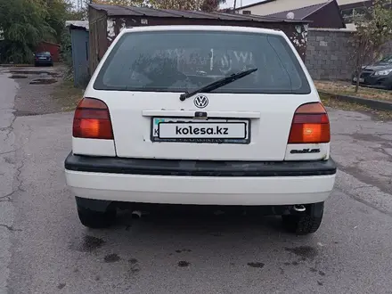 Volkswagen Golf 1993 года за 1 650 000 тг. в Алматы – фото 3