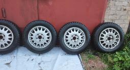 Колеса в сборе, зима шипованая, без каких либо порезов и грыж, резина е за 120 000 тг. в Петропавловск