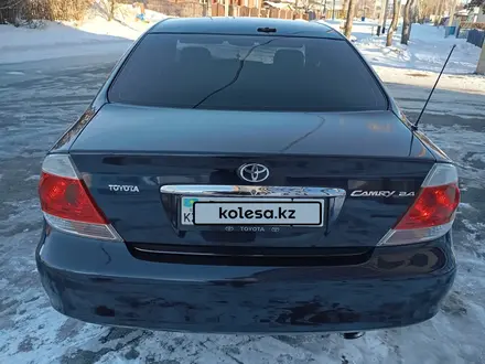 Toyota Camry 2005 года за 5 200 000 тг. в Щучинск – фото 14