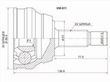 Шрус за 9 050 тг. в Астана