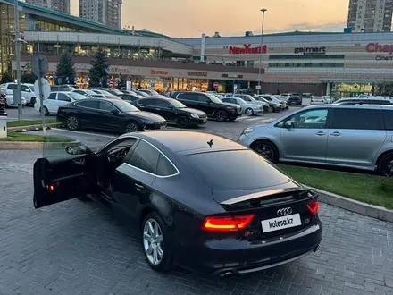 Audi A7 2012 года за 13 500 000 тг. в Алматы – фото 2