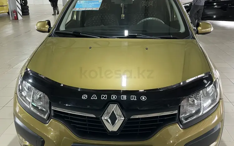 Renault Sandero 2017 годаүшін6 400 000 тг. в Актобе